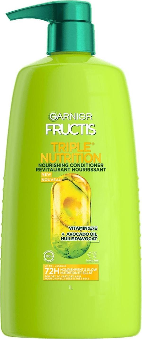 Garnier Fructis Triple Nutrition Besleyici Saç Kremi 1LT - Image 1