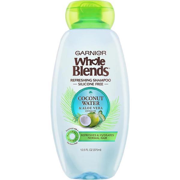 Garnier Whole Blends Coconut Water & Aloe Vera Şampuan 370ML - Image 1