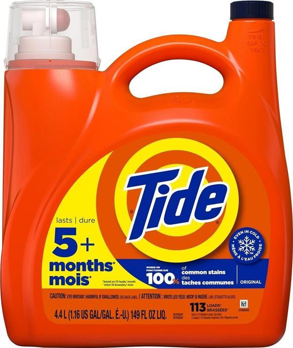 Tide Original Sıvı Çamaşır Deterjanı 113 Yıkama 4.4LT - Image 1