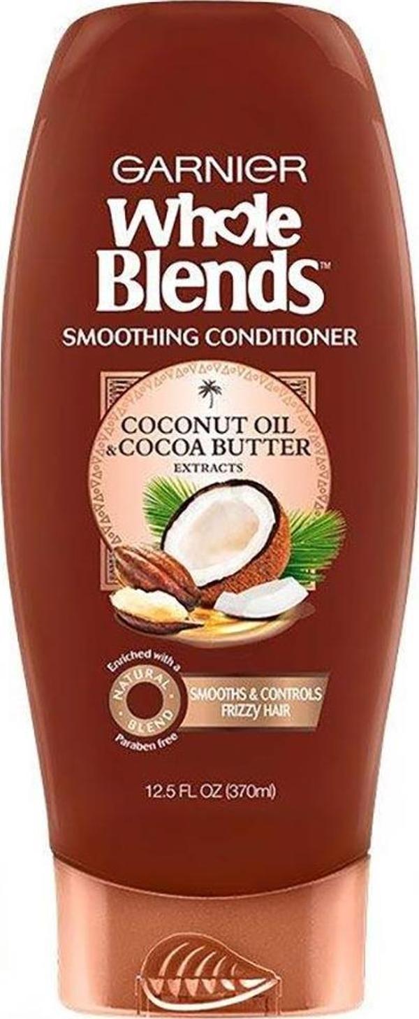 Garnier Whole Blends Hindistan Cevizi ve Kakao Yağı Özlü Pürüzsüzleştirici Saç Kremi 370ML - Image 1