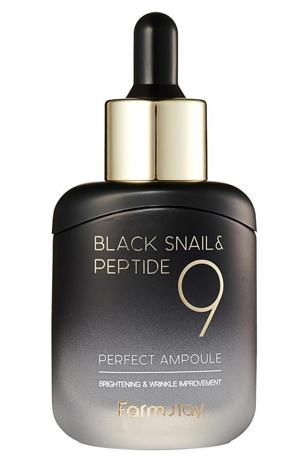 Farmstay Black Snail & Peptide 9 Perfect Ampoule Yüz Serumu 35ML - Image 1