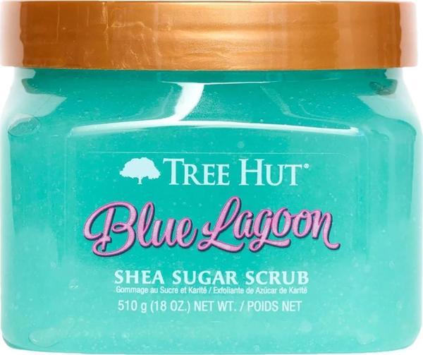 Tree Hut Blue Lagon Shea Sugar Scrub Vücut Peelingi 510GR - Image 1