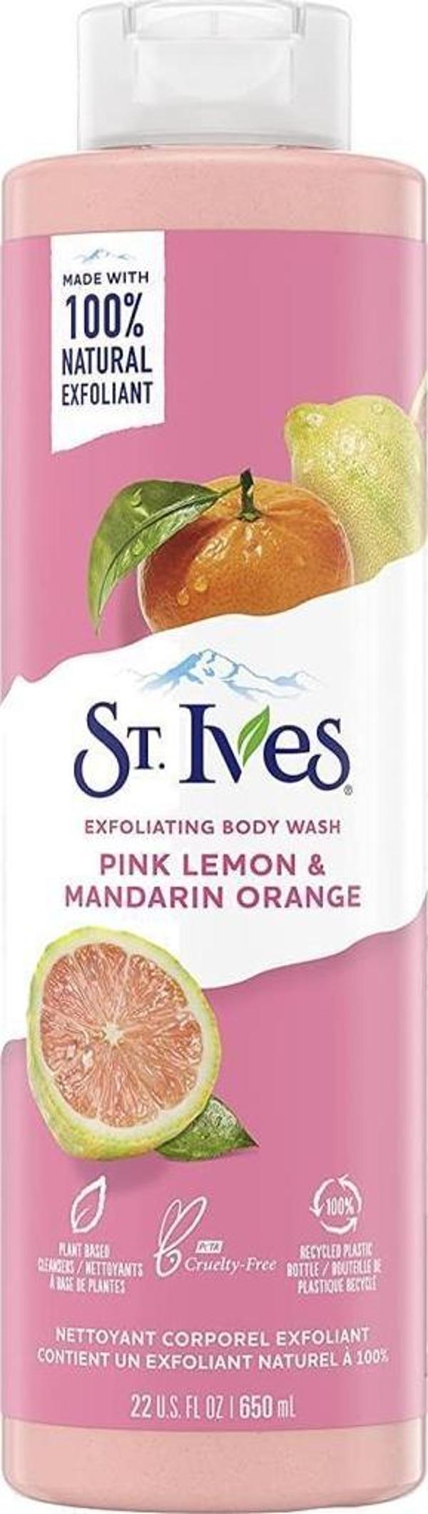 ST.Ives Pembe Limon & Mandalina Portakal Vücut Şampuanı 650ML - Image 1