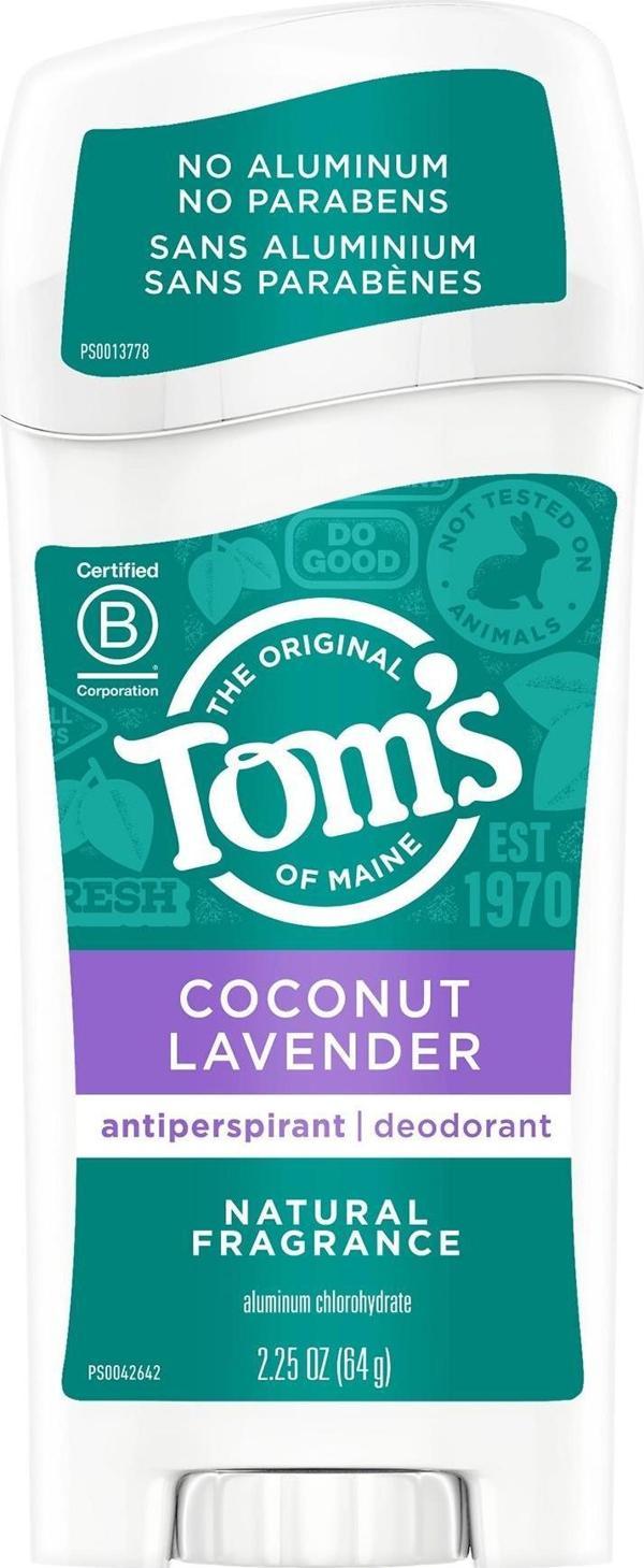 Tom's Of Maine Coconut Lavender Antiperspirant Stick Deodorant 64GR - Image 1