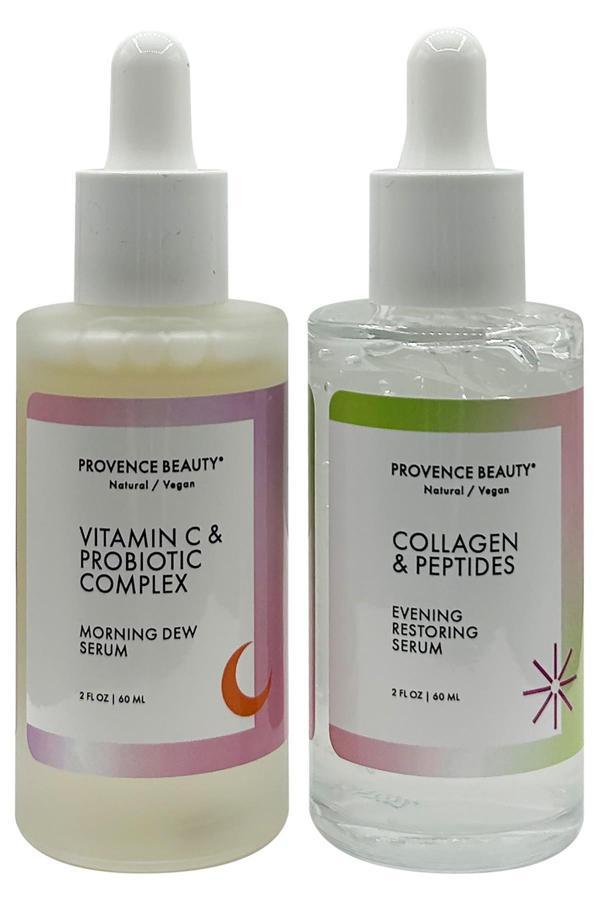 Provence Beauty Glow Routine Gece ve Gündüz Bakımı Serum Seti 2x60ML - Image 1