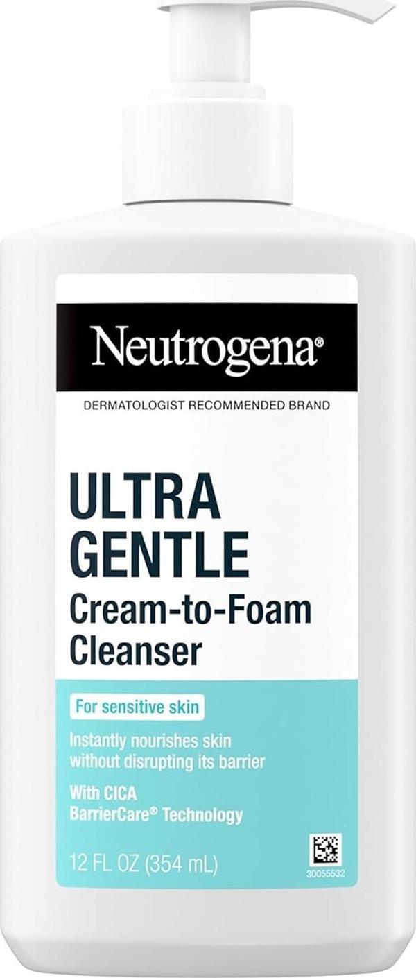 Neutrogena Ultra Gentle Nemlendirici Köpüren Yüz Temizleyici 354ML - Image 1