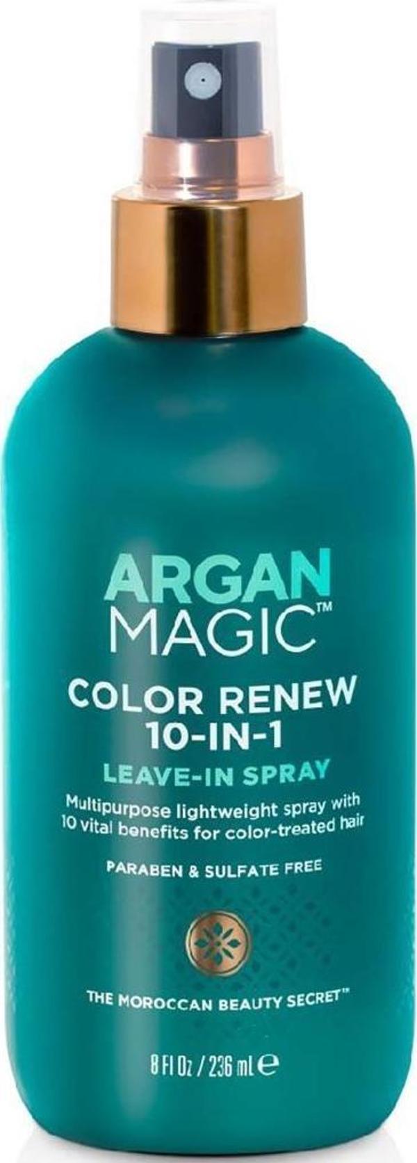 Argan Magic Renk Yenileyici 10in1 Durulanmayan Saç Bakım Spreyi 236ML - Image 1