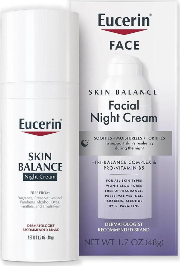 Eucerin Skin Balance Gece Yüz Kremi 48GR - Image 1