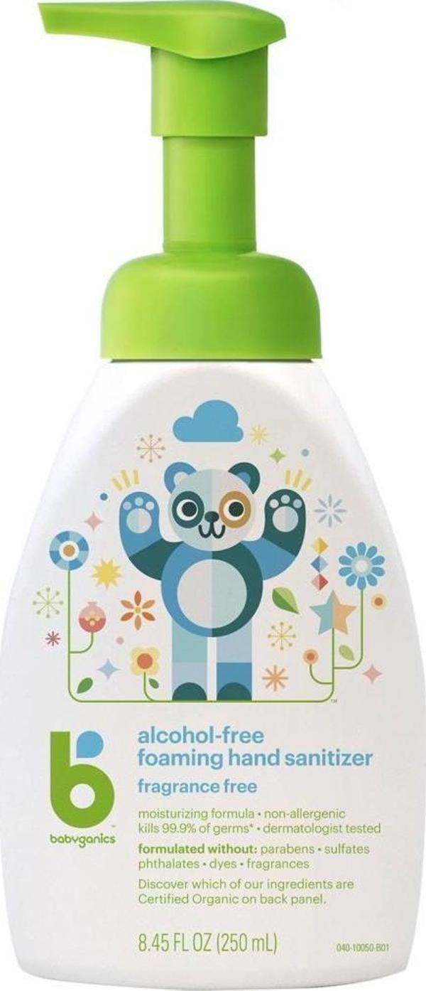 Babyganics Alcohol-Free Foaming Hand Sanitizer 250ML - Image 1