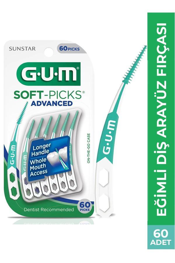 GUM Soft Picks Eğimli Ara Yüz Fırçası 60 Adet - Image 1