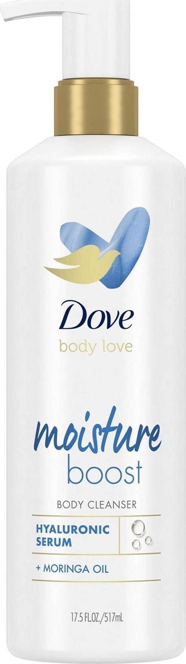 Dove Body Love Moisture Boost Vücut Temizleyici 517ML - Image 1