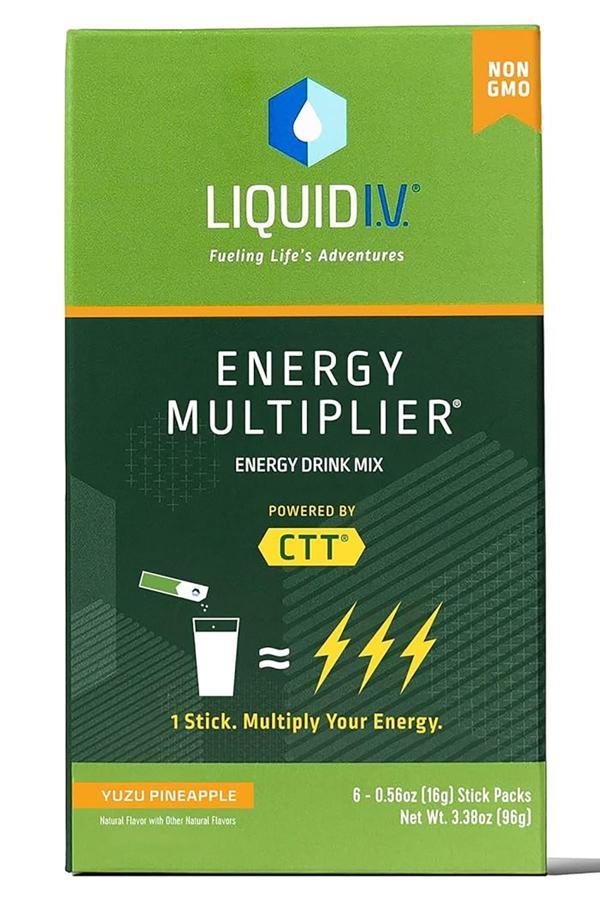Liquid I.V. Energy Multiplier 6 Stick Packs 96GR - Image 1