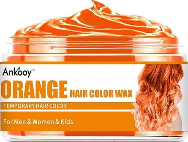 Ankooy Turuncu Saç Renklendirici ve Şekillendirici Wax 80GR - Image 1