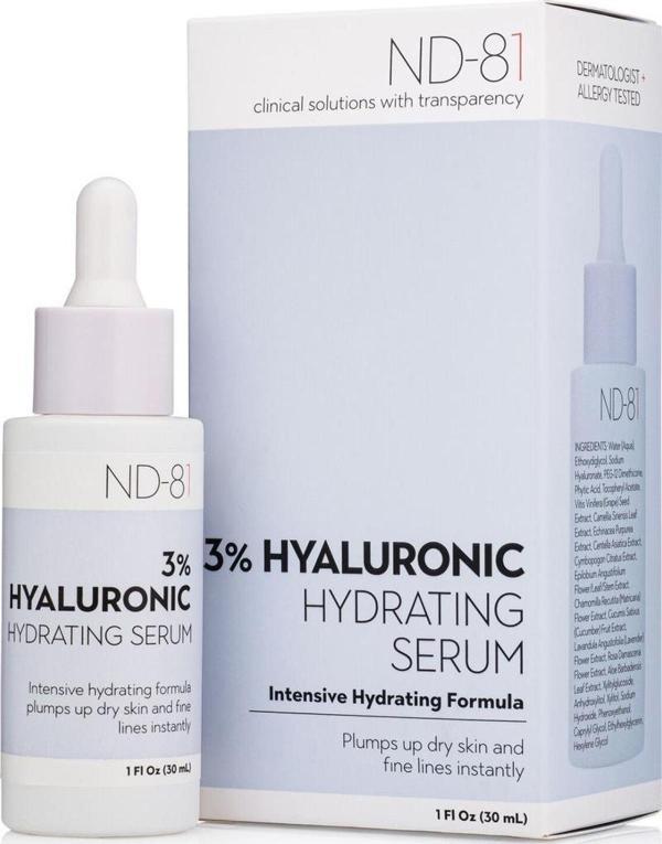 ND-81 Nemlendirici Yüz Serumu 30ML - Image 1