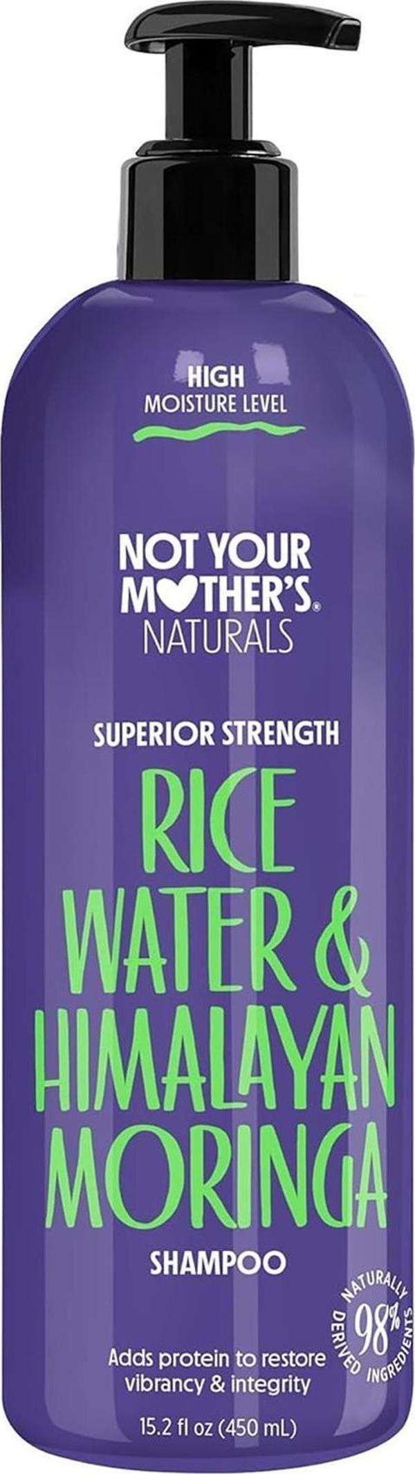 Not Your Mother's Rice Water & Himalayan Moringa Güçlendirici Şampuan 450ML - Image 1