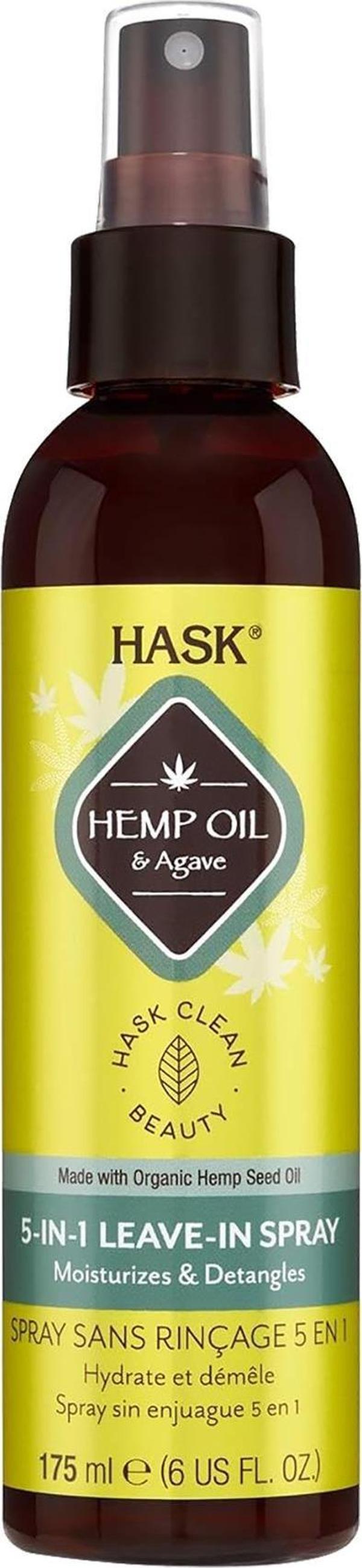 Hask 5-in-1 Nemlendirici ve Dolaşık Saç Açıcı Sprey 175ML - Image 1