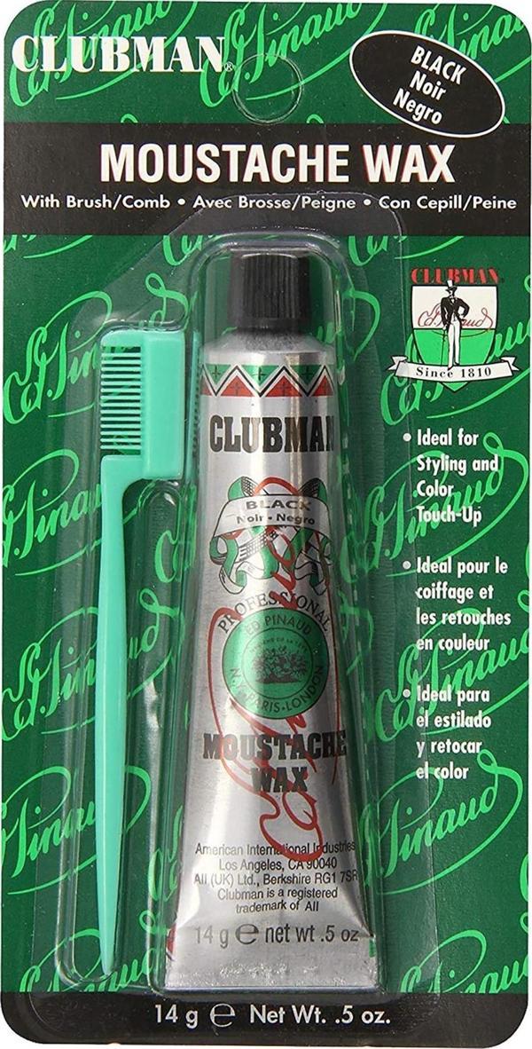 Clubman Sakal, Bıyık ve Kaş Wax Siyah Renk 14GR - Image 1