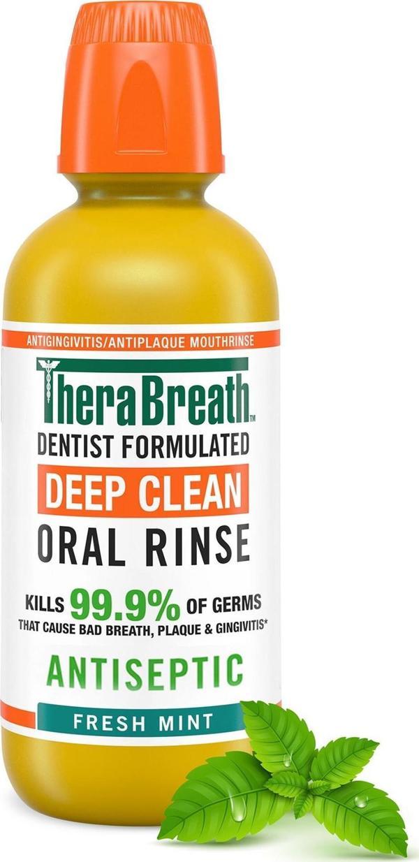 Thera Breath Deep Clean Fresh Mint Ağız Çalkalama Suyu 473ML - Image 1