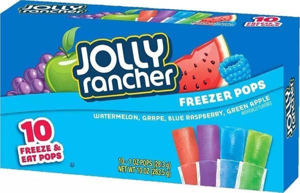 Jolly Rancher Freezer Pops 10lu Paket 283.5GR - Image 1