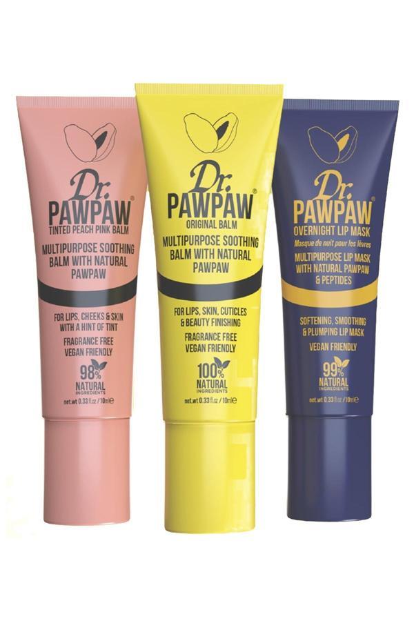 Dr.Pawpaw Mini Luxe Collection Dudak Bakım Paketi 3 Adet - Image 1