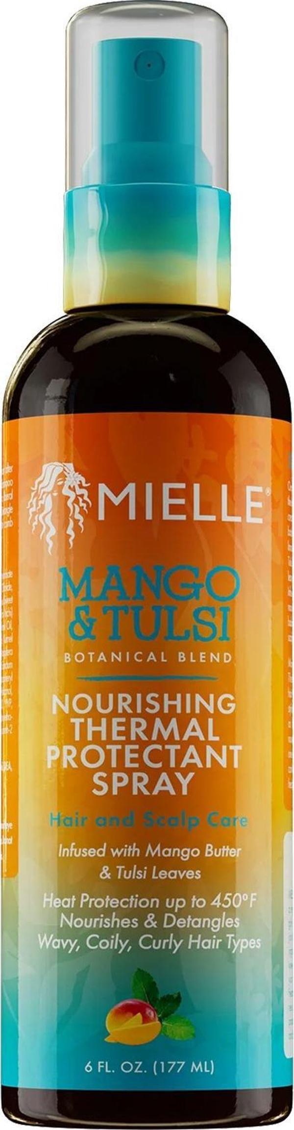 Mielle Mango & Tulsi Besleyici Isı Koruyucu Saç Spreyi 177ML - Image 1