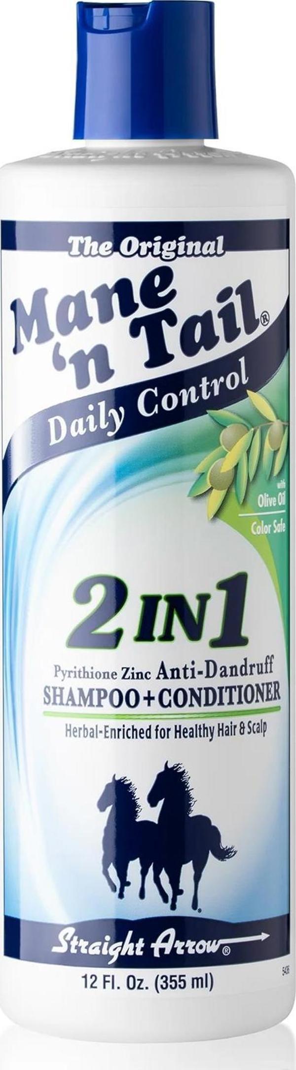 Mane'n Tail Kepek Karşıtı 2'si 1 Arada Günlük Şampuan ve Saç Kremi 355ML - Image 1