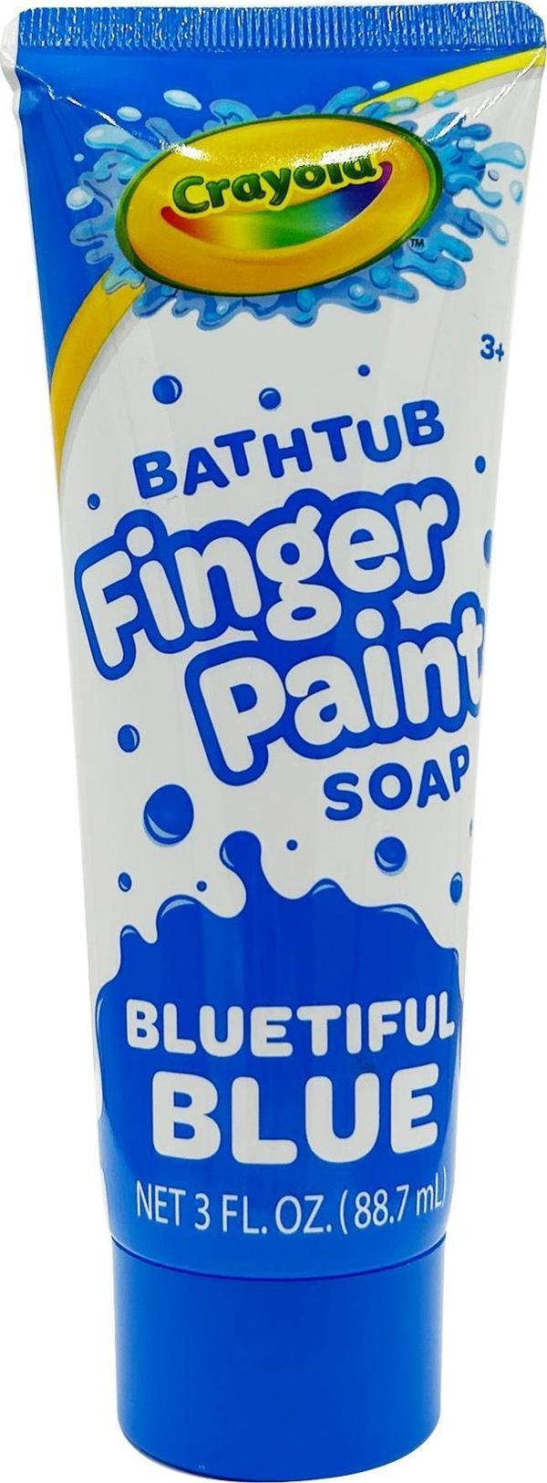 Crayola Parmak Boya Banyo Eğlencesi Mavi 88.7ML - Image 1