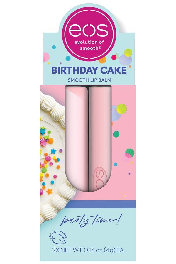 Eos Lip Balm Birthday Cake 2'li Dudak Balsamı 2x4GR - Image 1