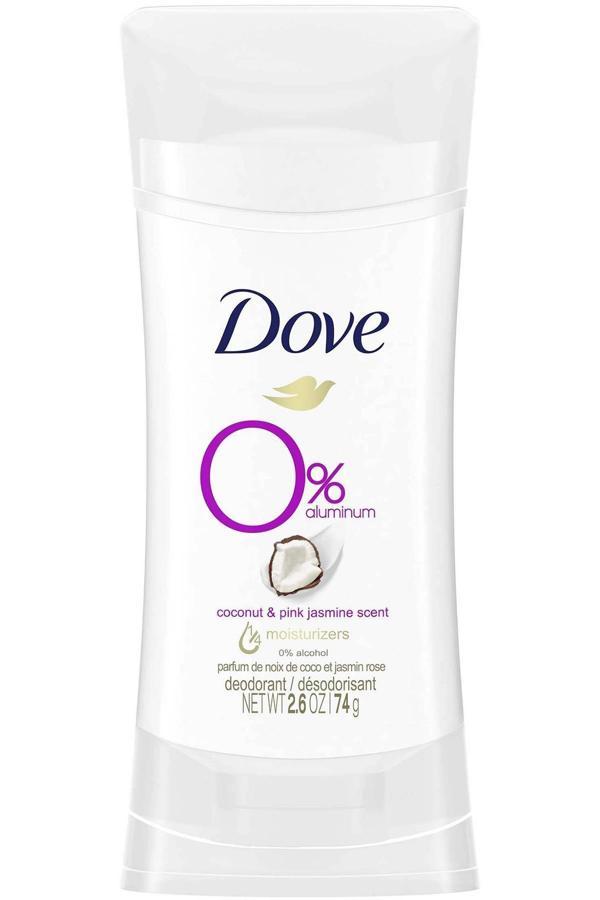 Dove 0% Aluminum Coconut & Pink Jasmine Deodorant 74GR - Image 1