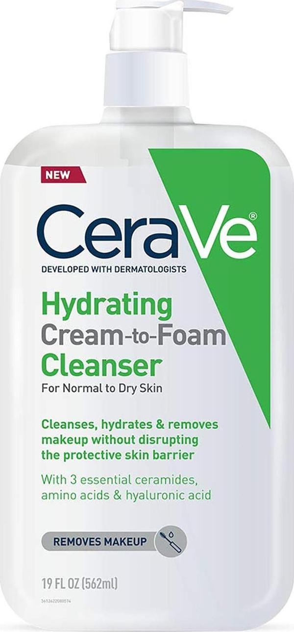 CeraVe Nemlendirici Krem-Köpük Temizleyici 562ML - Image 1