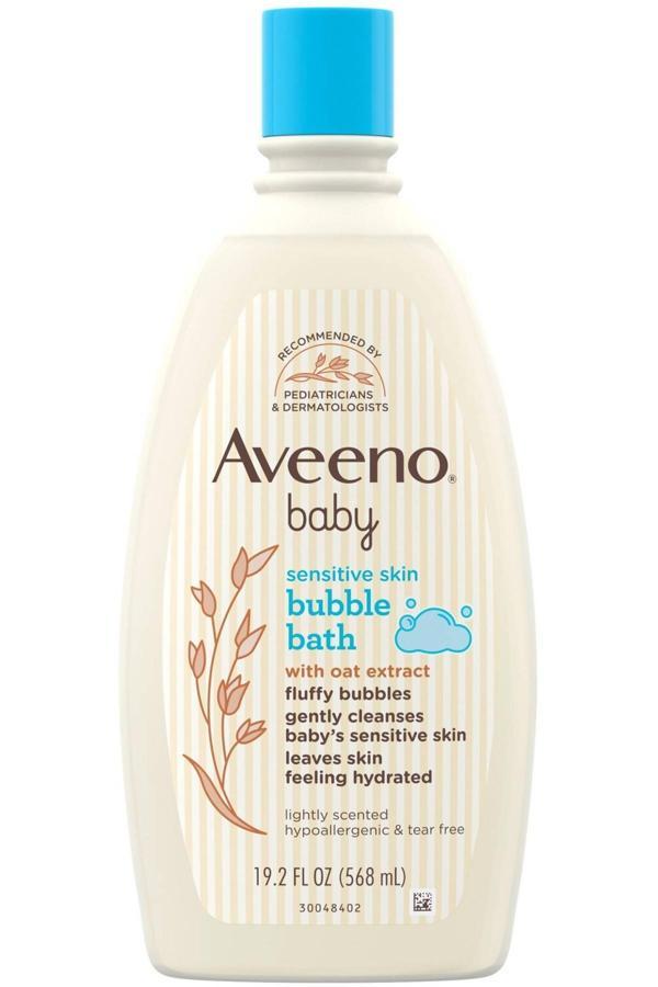 Aveeno Baby Sensitive Skin Banyo Köpüğü 568ML - Image 1