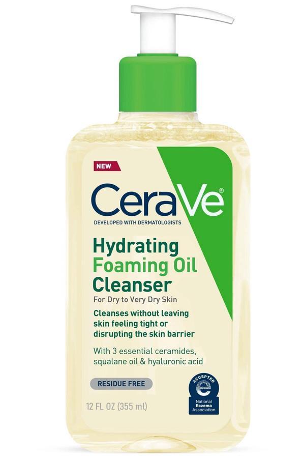 CeraVe Nemlendirici Köpüren Cilt Temizleyici Yağ 355ML - Image 1