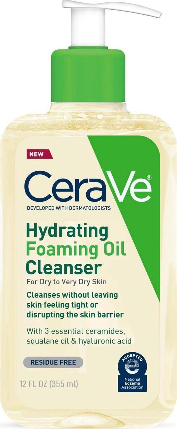CeraVe Nemlendirici Köpüren Cilt Temizleyici Yağ 355ML - Image 1