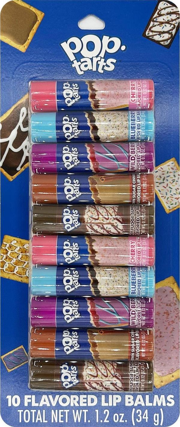 Taste Beauty Pop Tarts Lip Balm Dudak Balsamı Çeşit Paketi 10 Adet - Image 1