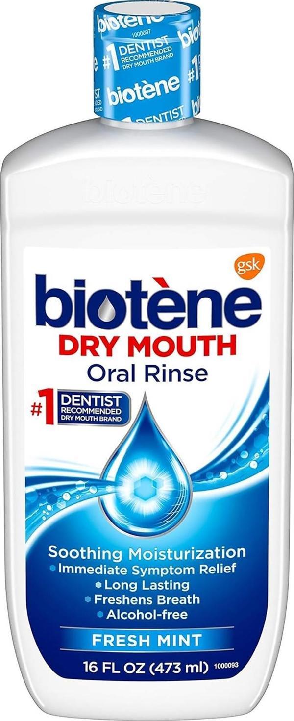 Biotene Dry Mouth Ağız Bakım Suyu Fresh Mint 473ML - Image 1