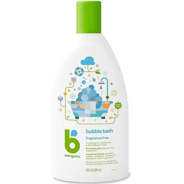 Babyganics Banyo Köpüğü Kokusuz 591ML - Image 1