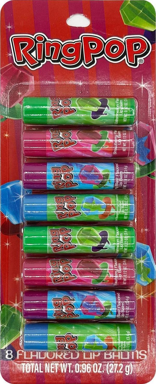 Taste Beauty Ring Pop Lip Balm Dudak Balsamı Çeşit Paketi 8 Adet - Image 1