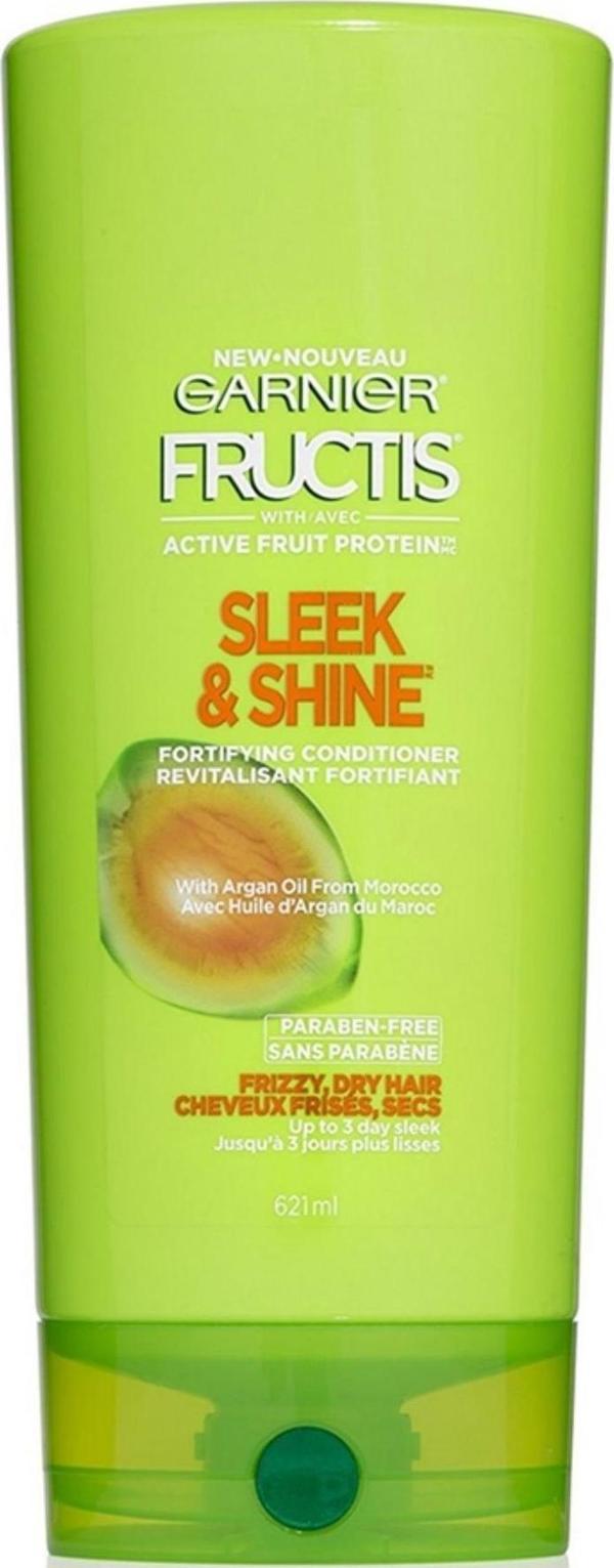 Garnier Fructis Sleek Shine Argan Yağlı Elektriklenme Karşıtı Saç Kremi 621ML - Image 1