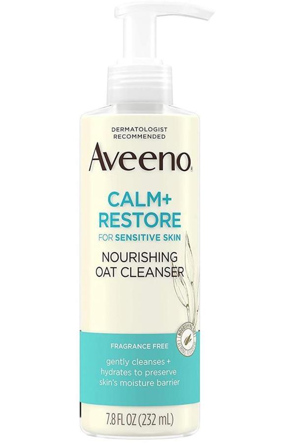 Aveeno Hassas Ciltler İçin Besleyici Yulaf Özlü Yüz Temizleyici 232ML - Image 1