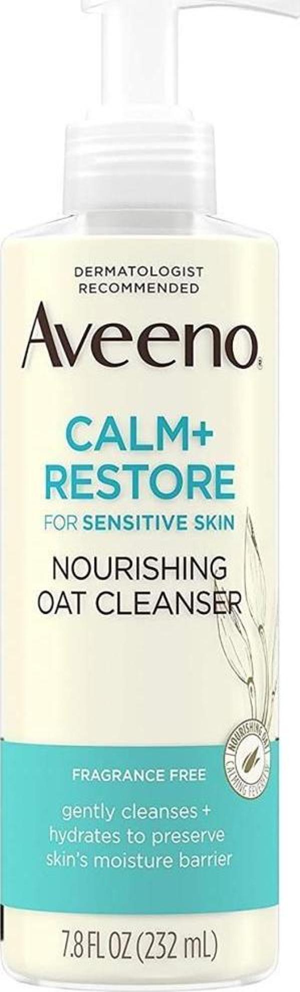 Aveeno Hassas Ciltler İçin Besleyici Yulaf Özlü Yüz Temizleyici 232ML - Image 1