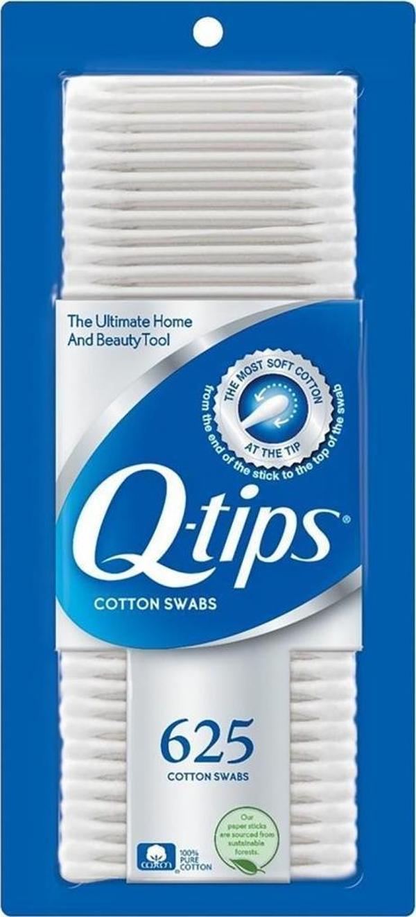 Q-Tips Pamuklu Çubuk 625 Adet - Image 1