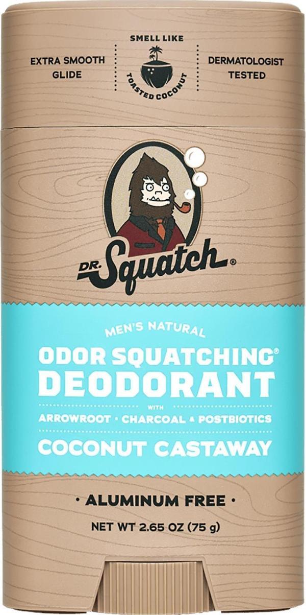 Dr.Squatch Coconut Castaway Alüminyumsuz Stick Deodorant 75GR - Image 1