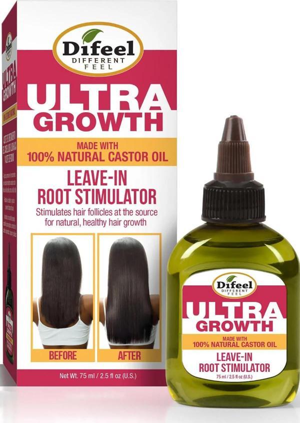 Difeel Ultra Growth Yavaş Uzayan Saçlara Özel Saç Bakım Solüsyonu 75ML - Image 1