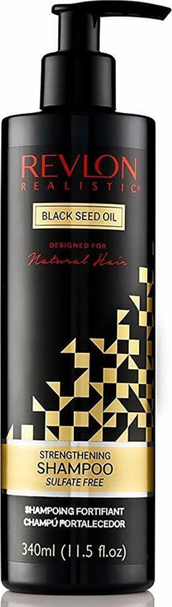 Revlon Black Seed Oil Sülfatsız Güçlendirici Şampuan 340ML - Image 1
