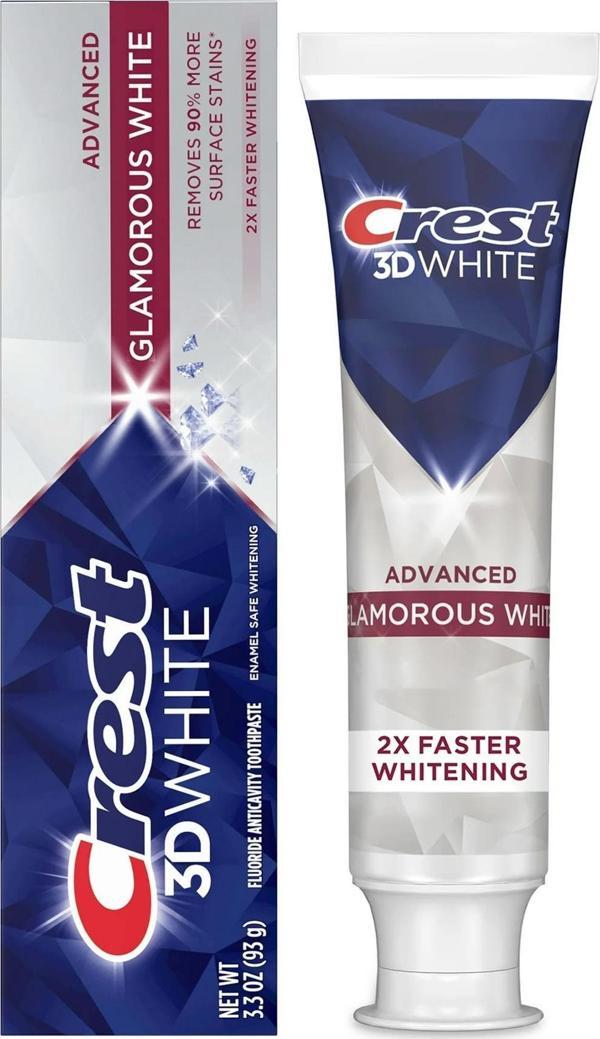 Crest 3D White Advanced Glamorous White Diş Macunu 93GR - Image 1