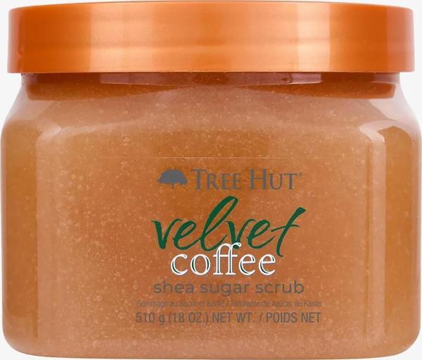 Tree Hut Velvet Coffee Shea Sugar Scrub Vücut Peelingi 510GR - Image 1