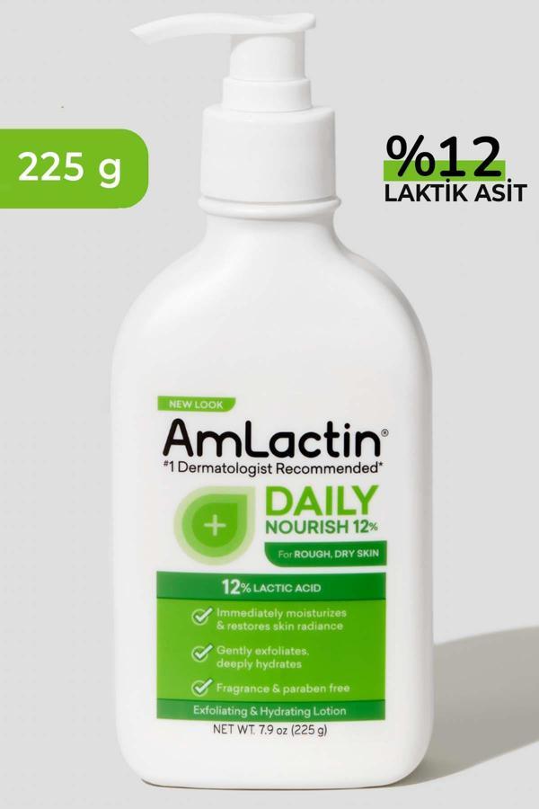 AmLactin 12% Lactic Acid Günlük Besleyici Losyon 225GR - Image 1
