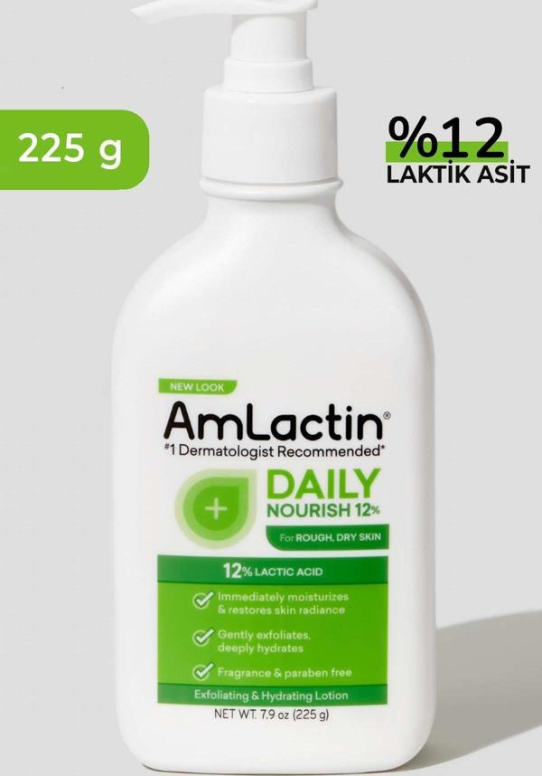 AmLactin 12% Lactic Acid Günlük Besleyici Losyon 225GR - Image 1