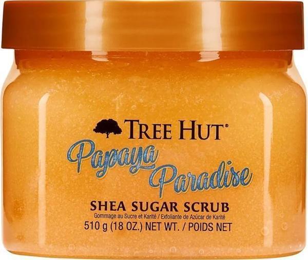 Tree Hut Papaya Paradise Shea Sugar Scrub Vücut Peelingi 510GR - Image 1