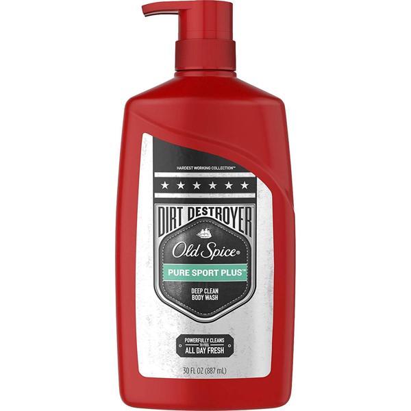 Old Spice HW/C Pure Sport Plus Vücut Şampuanı 887ML - Image 1